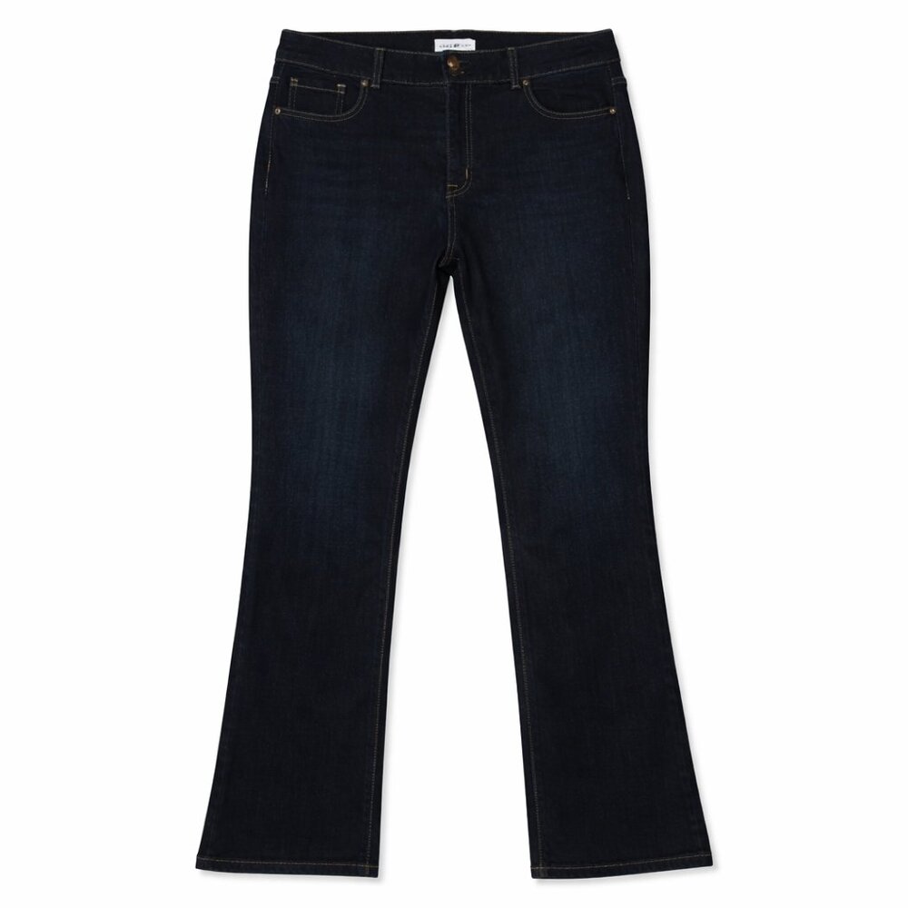 LANE BRYANT Tighter Tummy Dark Wash High-Rise Boot Jeans Size 20 S